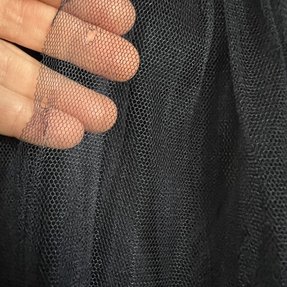 Jenny Yoo Annabelle Convertible Strapless Formal Prom Gown Dress Navy Blue Sz 6 - Picture 5 of 7